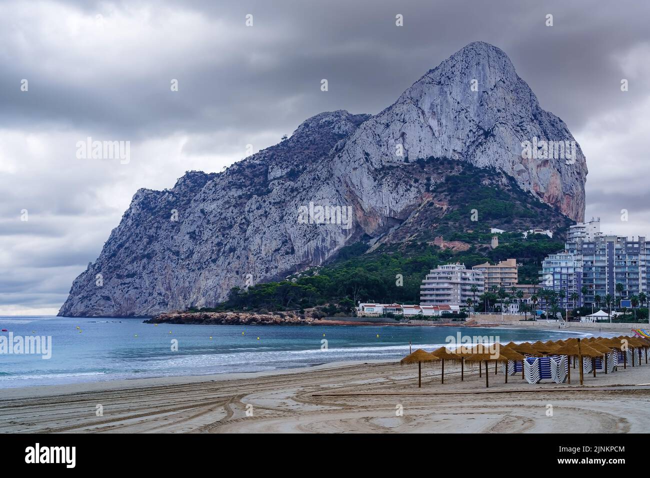 Alicante beach sunset sea hi-res stock photography and images - Alamy