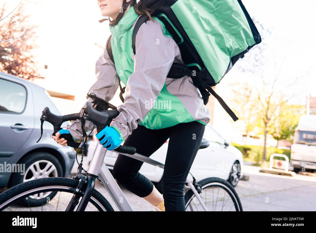Delivery bicycles hires stock photography and images Alamy