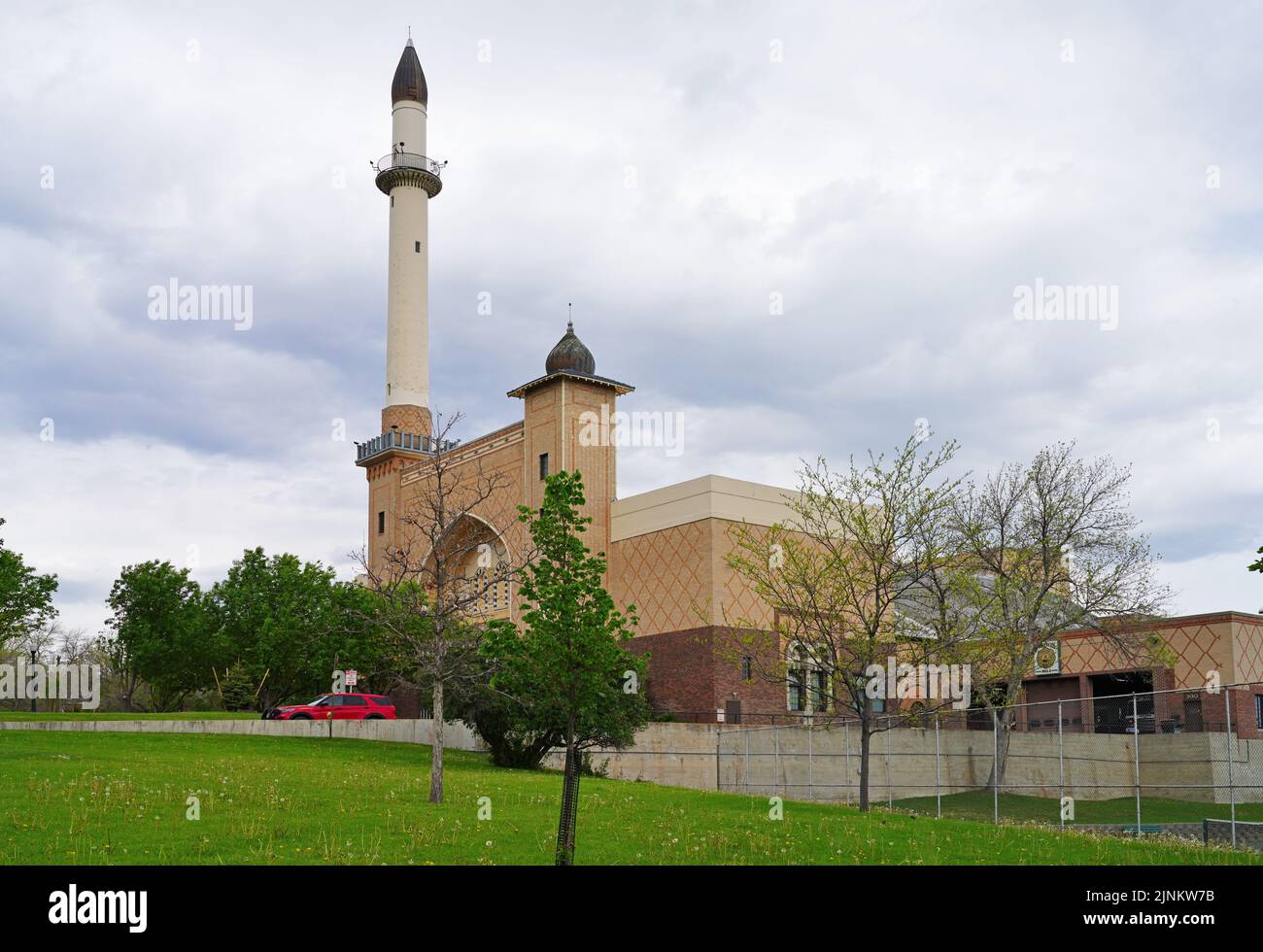 HELENA, MT 10 JUN 2021 View of the Algeria Shrine Temple, now Helena
