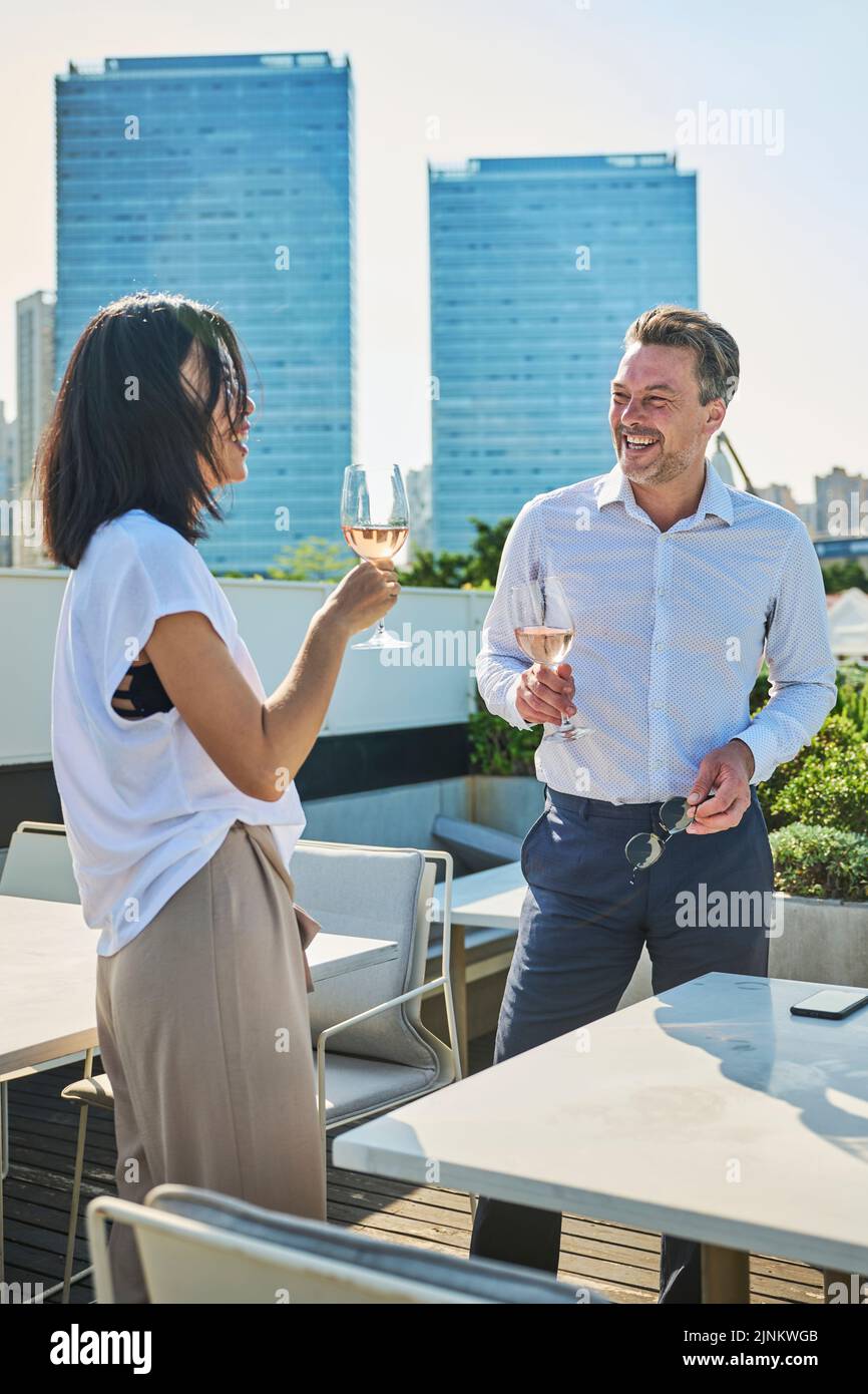 white wine, after work, rooftop, colleagues, white wines, after works ...