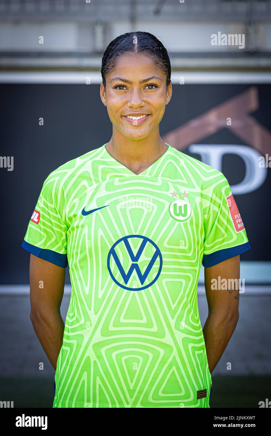 Wolfsburg, Germany. 11th Aug, 2022. Soccer: Women, VfL Wolfsburg Team