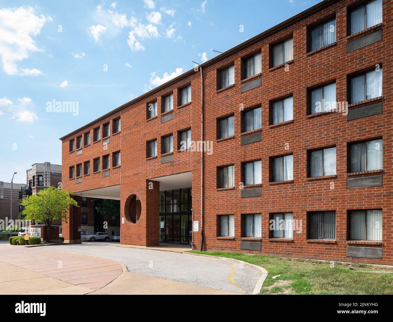Park Place Apartments Stock Photo Alamy