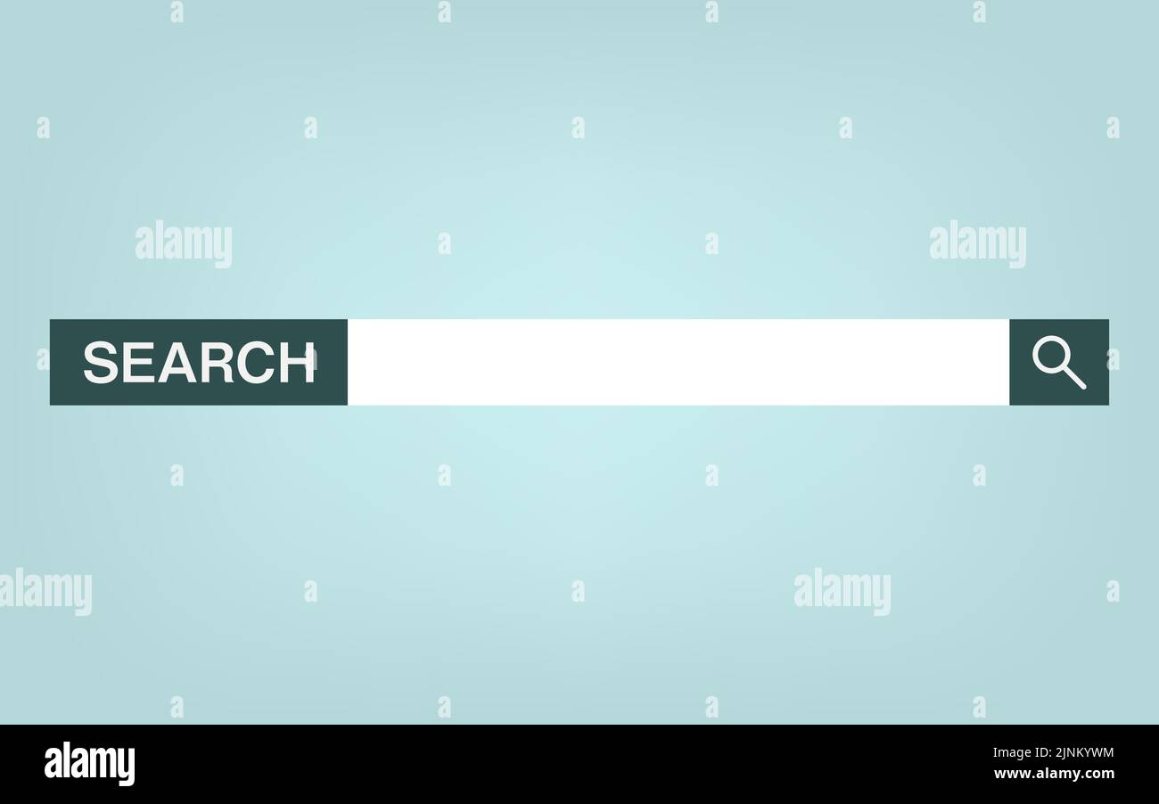 Illustration of a simple search box Stock Vector Image & Art - Alamy