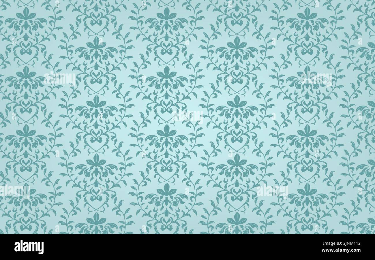 Background material, pattern, Islamic damask pattern Stock Vector Image