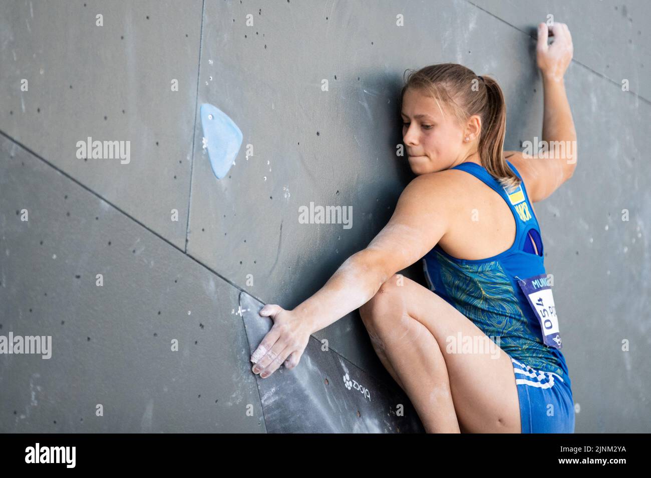 Munich, Germany. 12th Aug, 2022. Munich, Germany, August 12th 2022 Nika Potapova (UKR) in