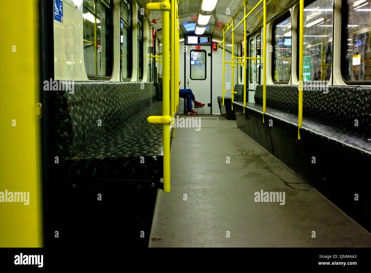 subway train, compartment, public transport, subway trains