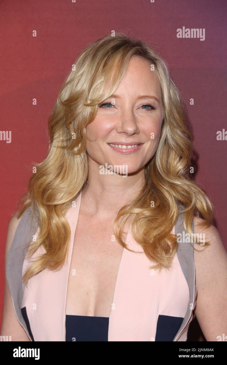 Actress Anne Heche attends the 2014 NBC Upfront Presentation at The ...