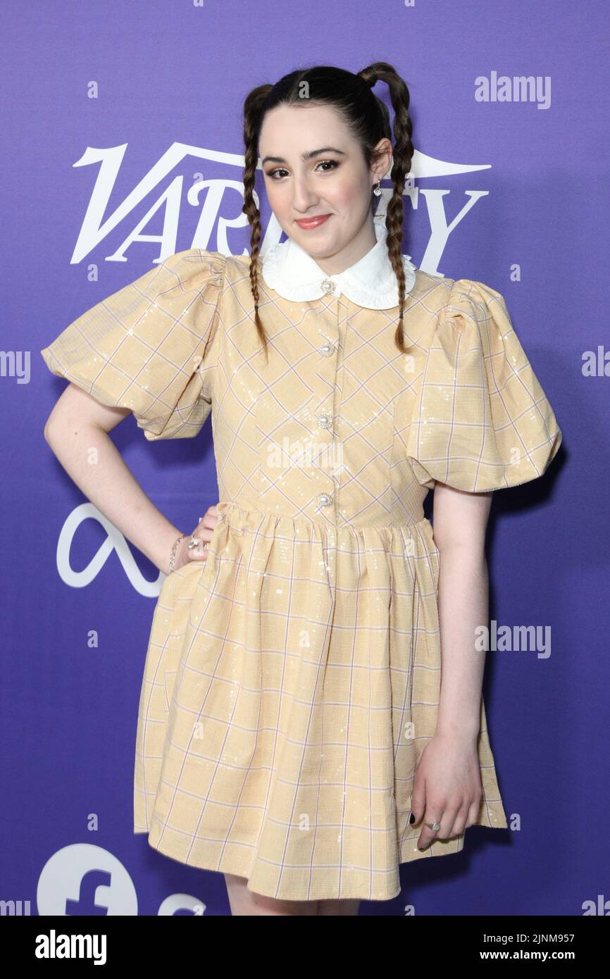 Vanessa Burghardt attends Variety&rsquo;s 2022 Power Of Young Hollywood