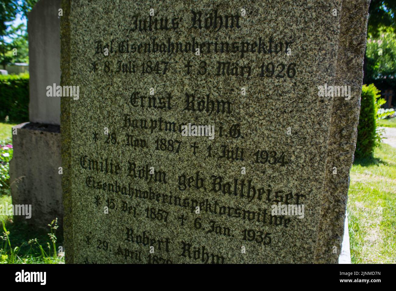 Ernst roehm grave hires stock photography and images Alamy