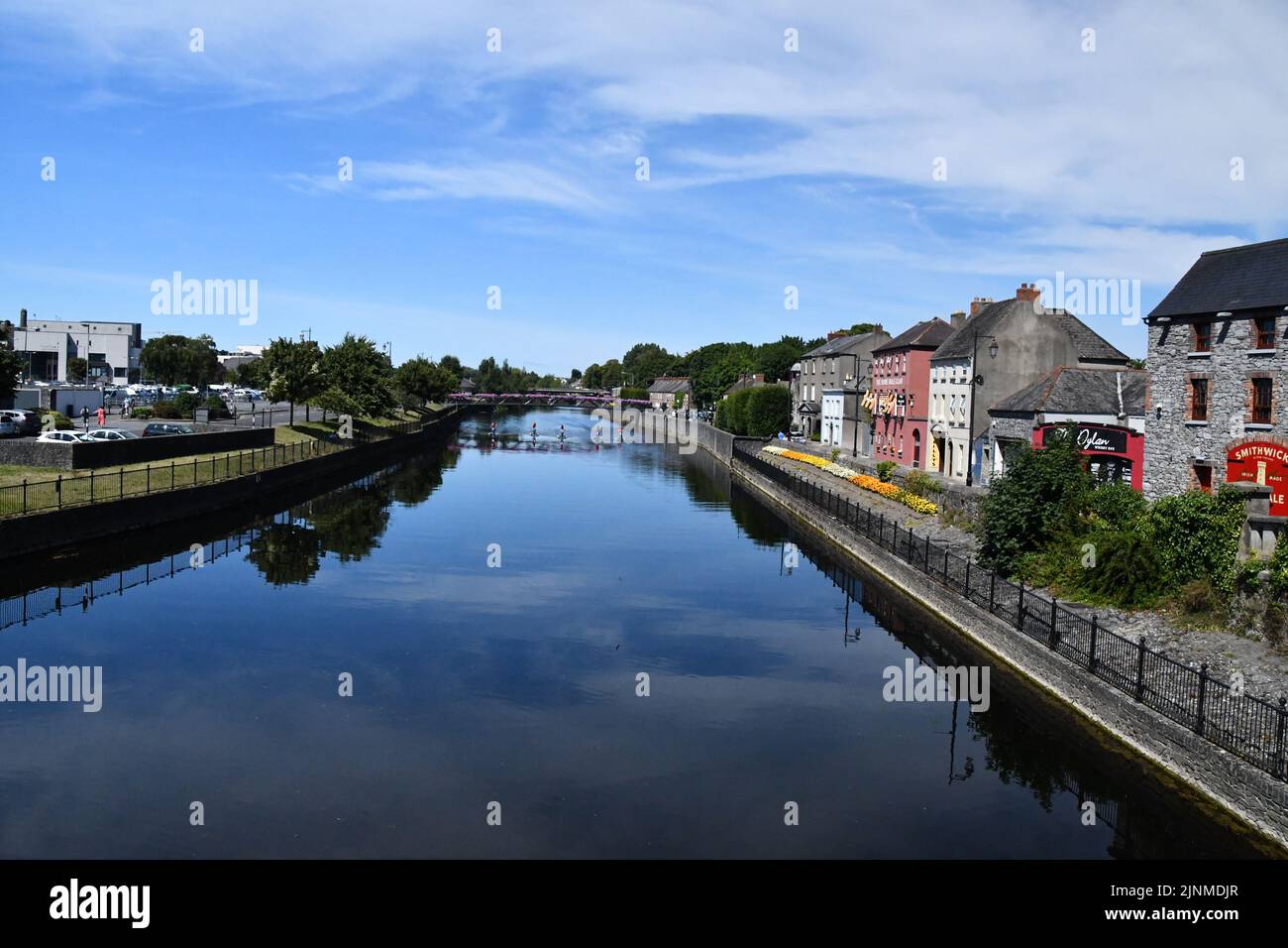 Bikes reflection on the water hires stock photography and images Alamy