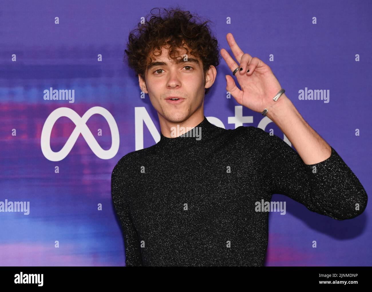 Los Angeles, California, USA. 11th Aug, 2022. Joshua Bassett. Variety's 2022 Power Of Young Hollywood Celebration Presented By Facebook Gaming. Credit: Billy Bennight/AdMedia/Newscom/Alamy Live News Stock Photo