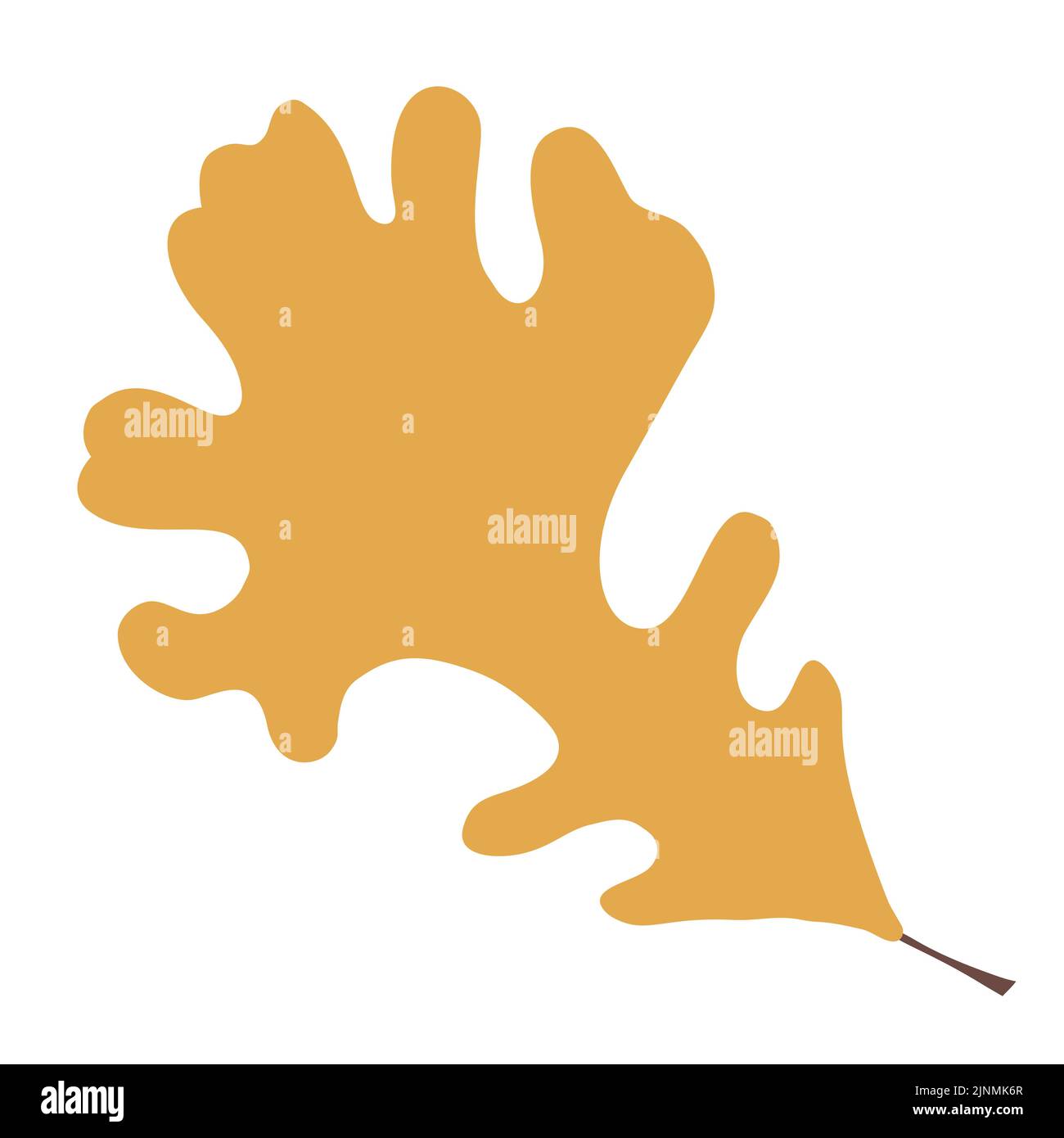 Automn Leaf Vector Icon Illustration in flat design Stock Vector Image ...