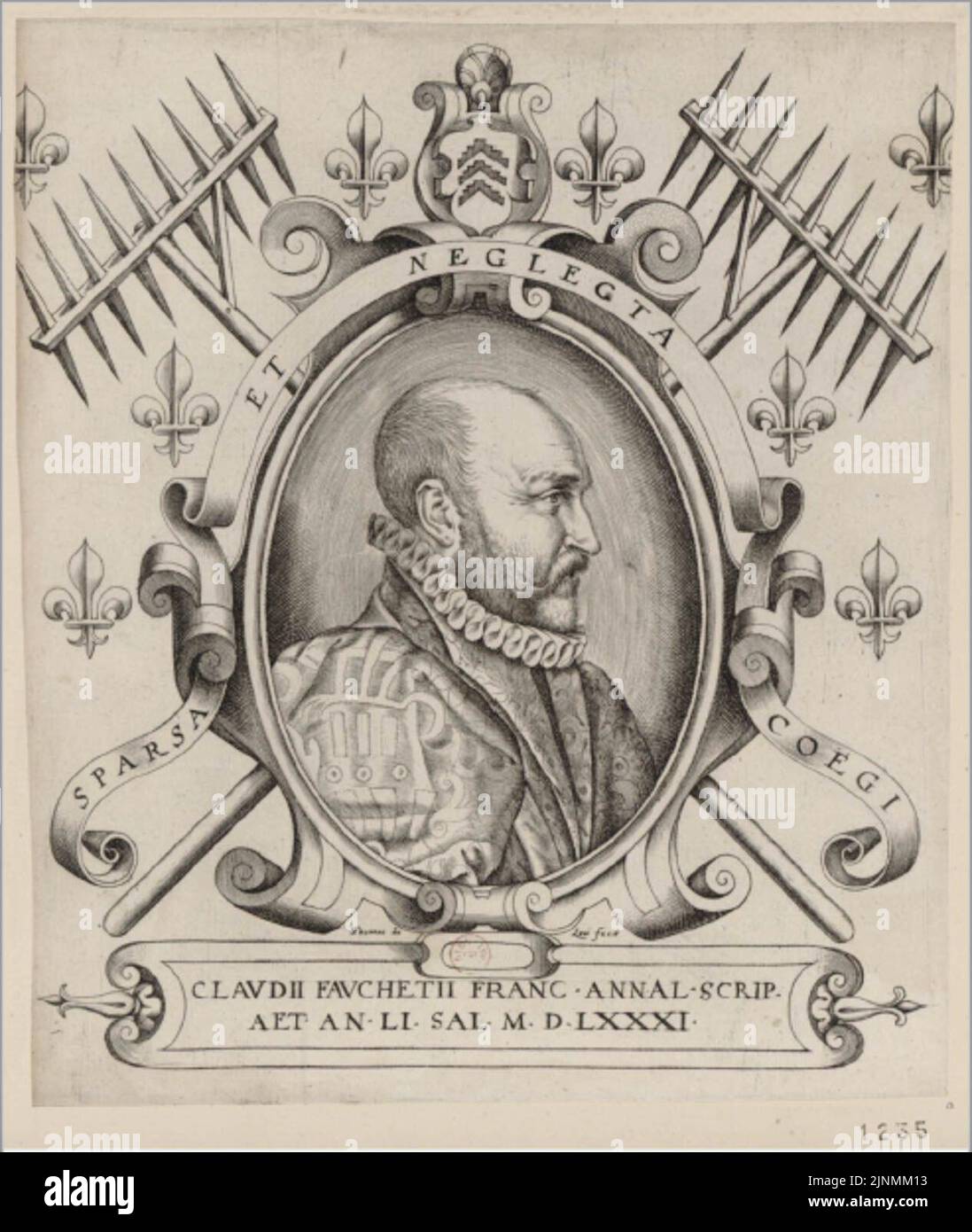 Claude Fauchet (historian Stock Photo Alamy