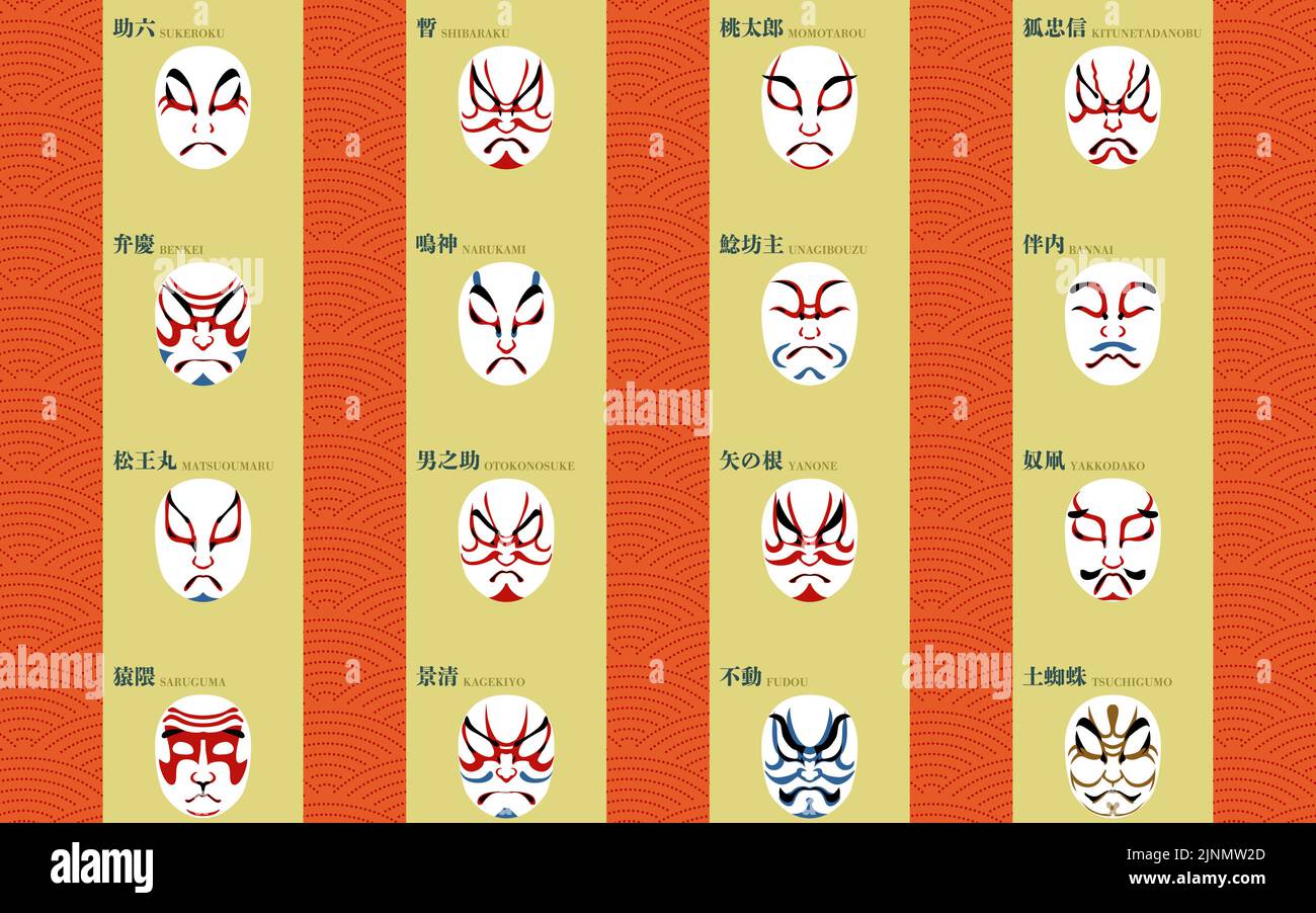 Kumadori Stock Vector Images - Alamy Kumadori Stock Vector Images - Alamy