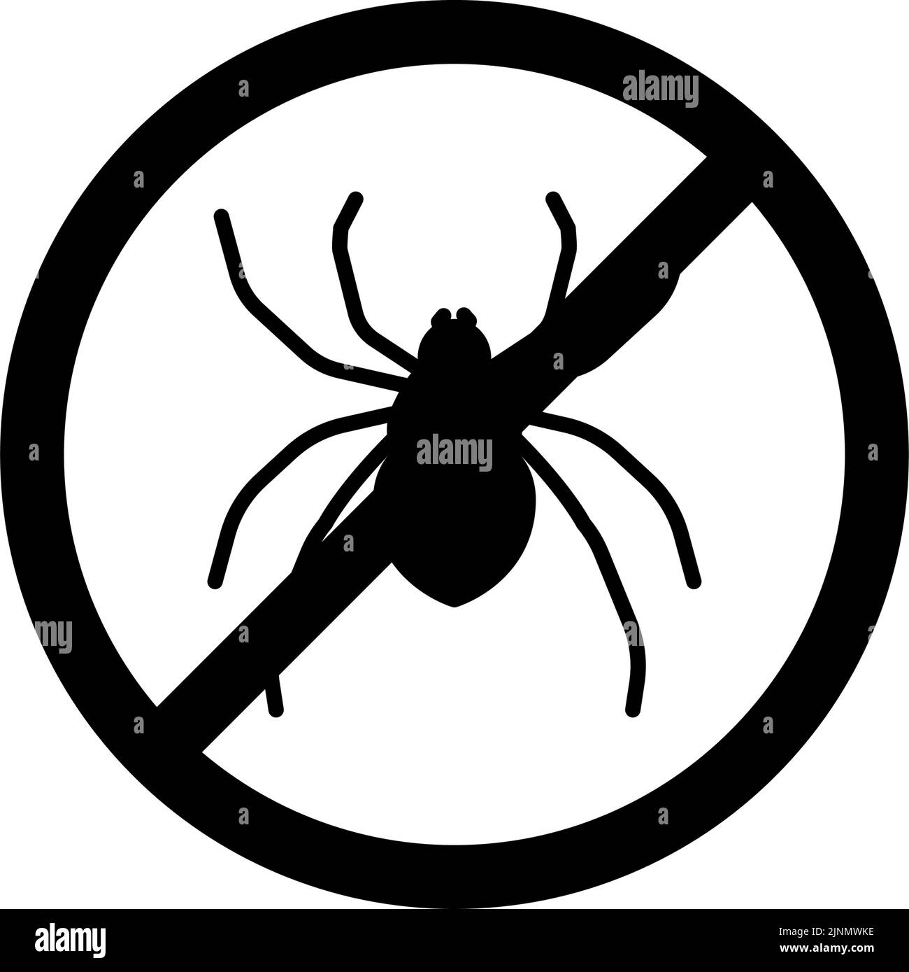 A simple icon for exterminating pests, spiders Stock Vector Image & Art