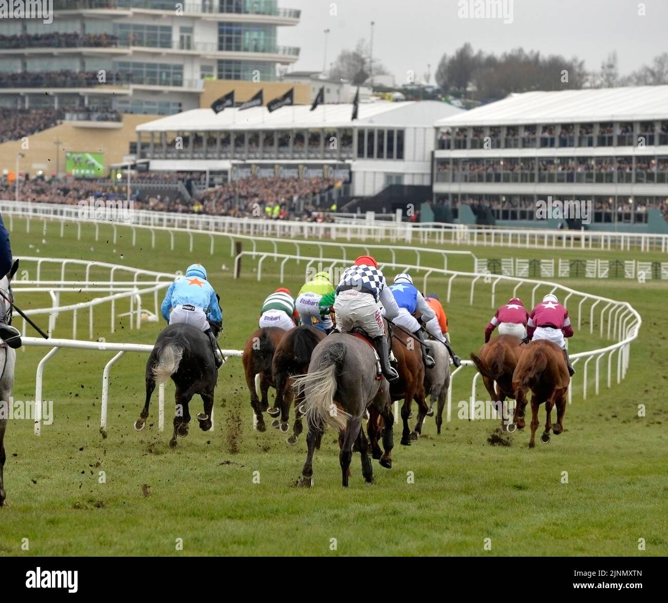 Cheltenham Gold Cup Day 18.03.16 Race 3 Stock Photo