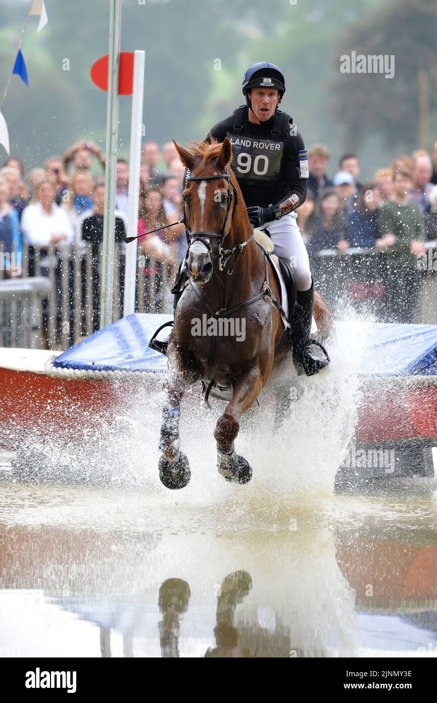 Burghley 2014  C/C day 2014 Oliver Townend on Armada Stock Photo