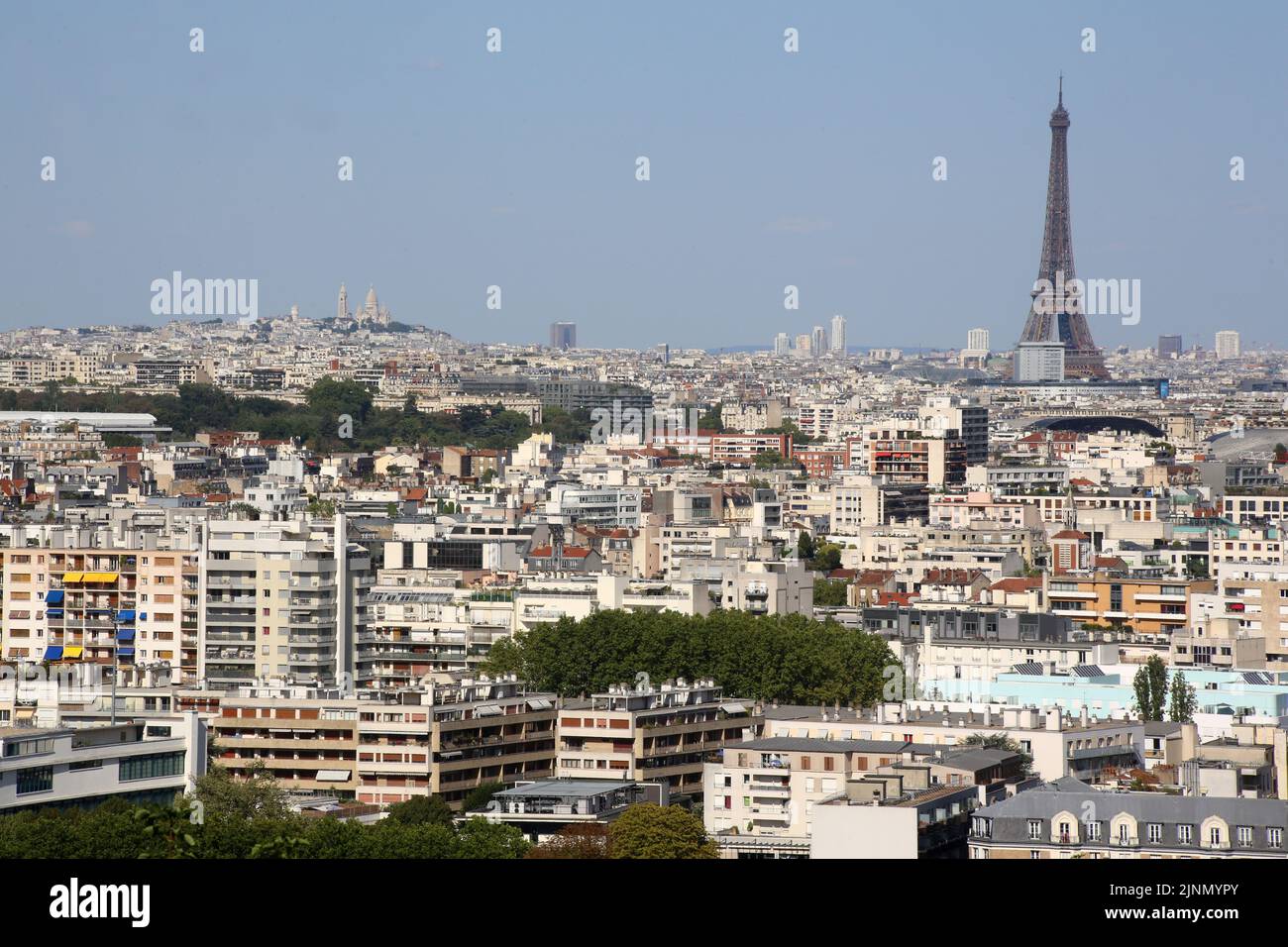 Paris. Vue du parc de SaintCloud. SaintCloud. IledeFrance. France
