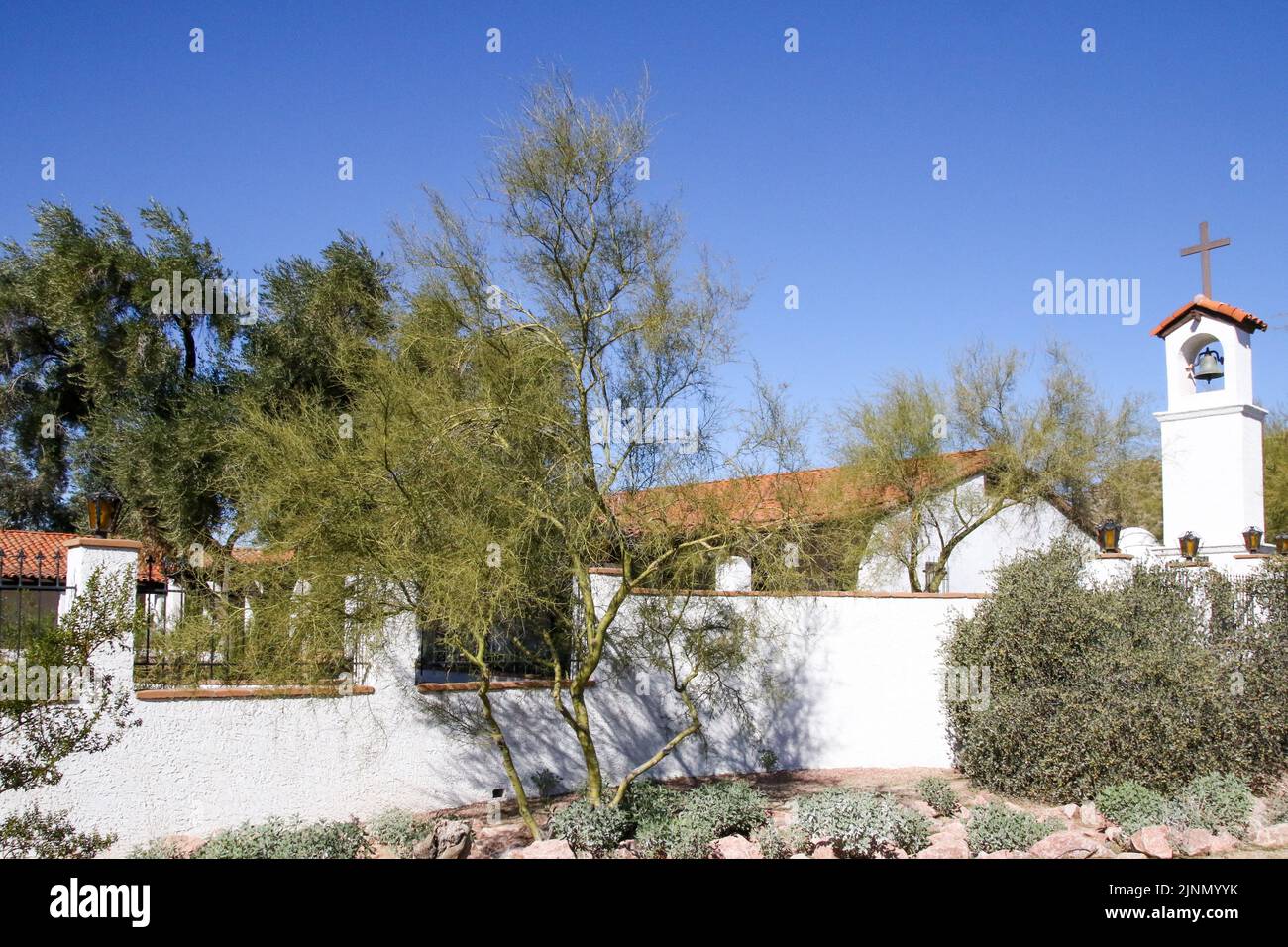 St. Ignatious of Antioch Church, Mesa Stock Photo Alamy