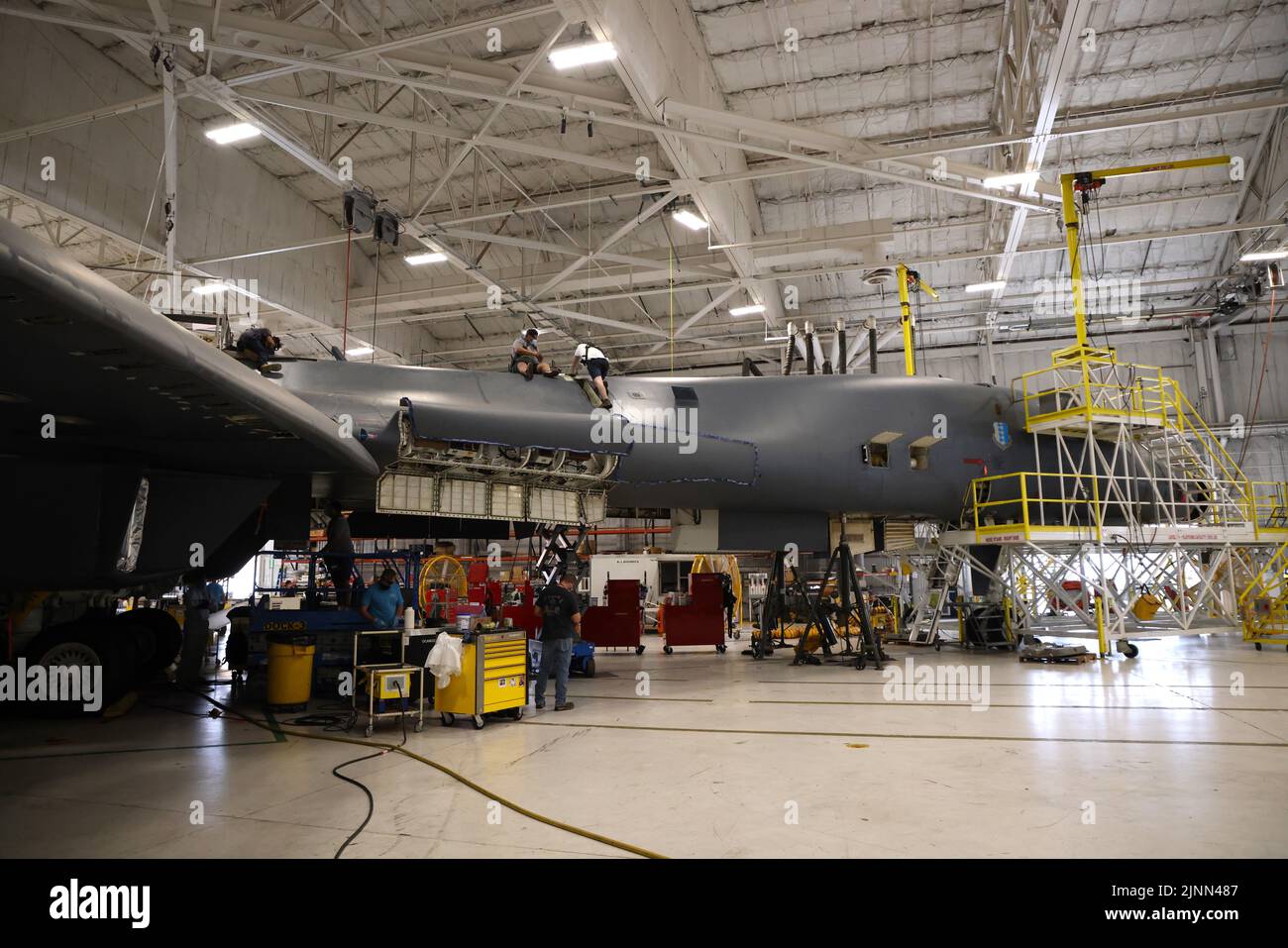 The Oklahoma City Air Logistics Complex at Tinker Air Force Base, Oklahoma, is the largest depot