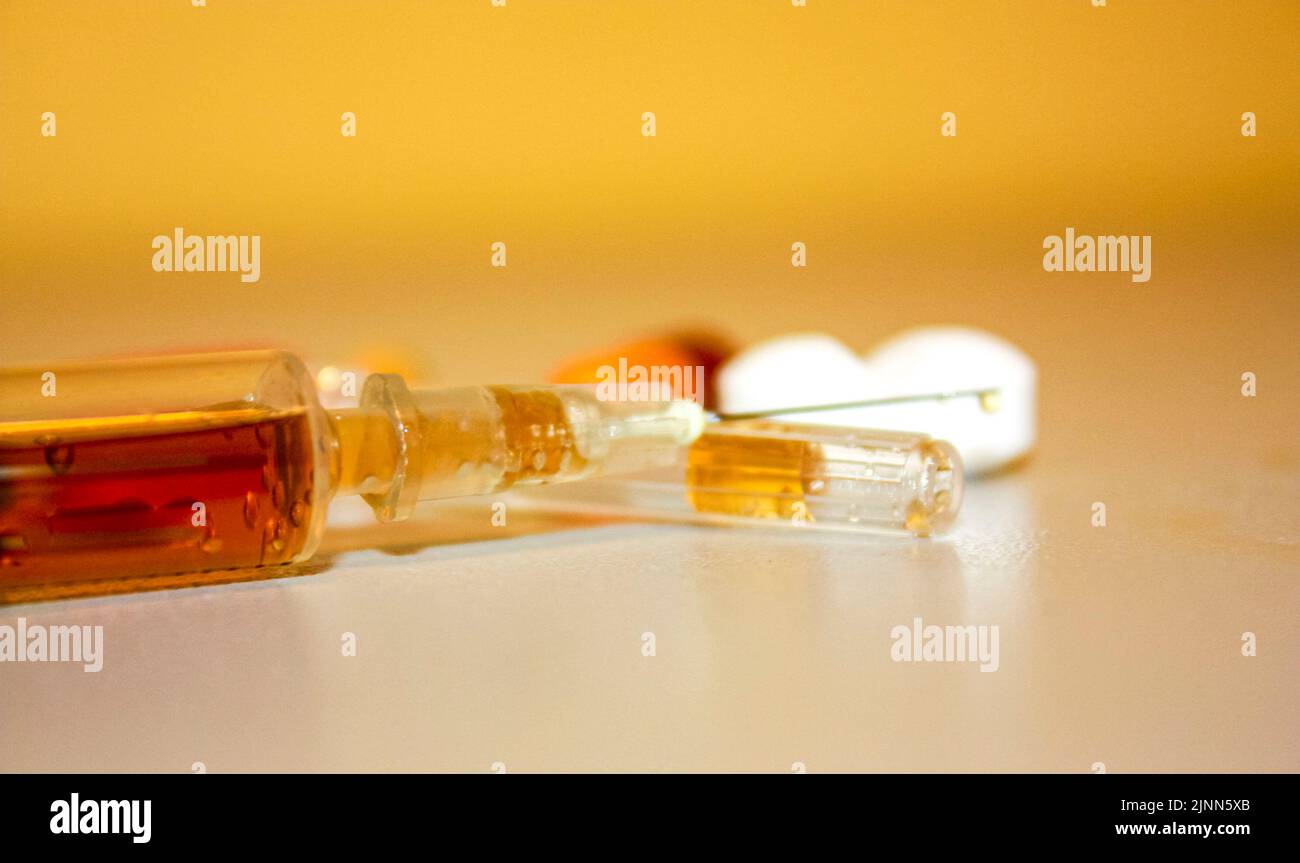 Alcohol tablets cigarettes abuse hi-res stock photography and images ...