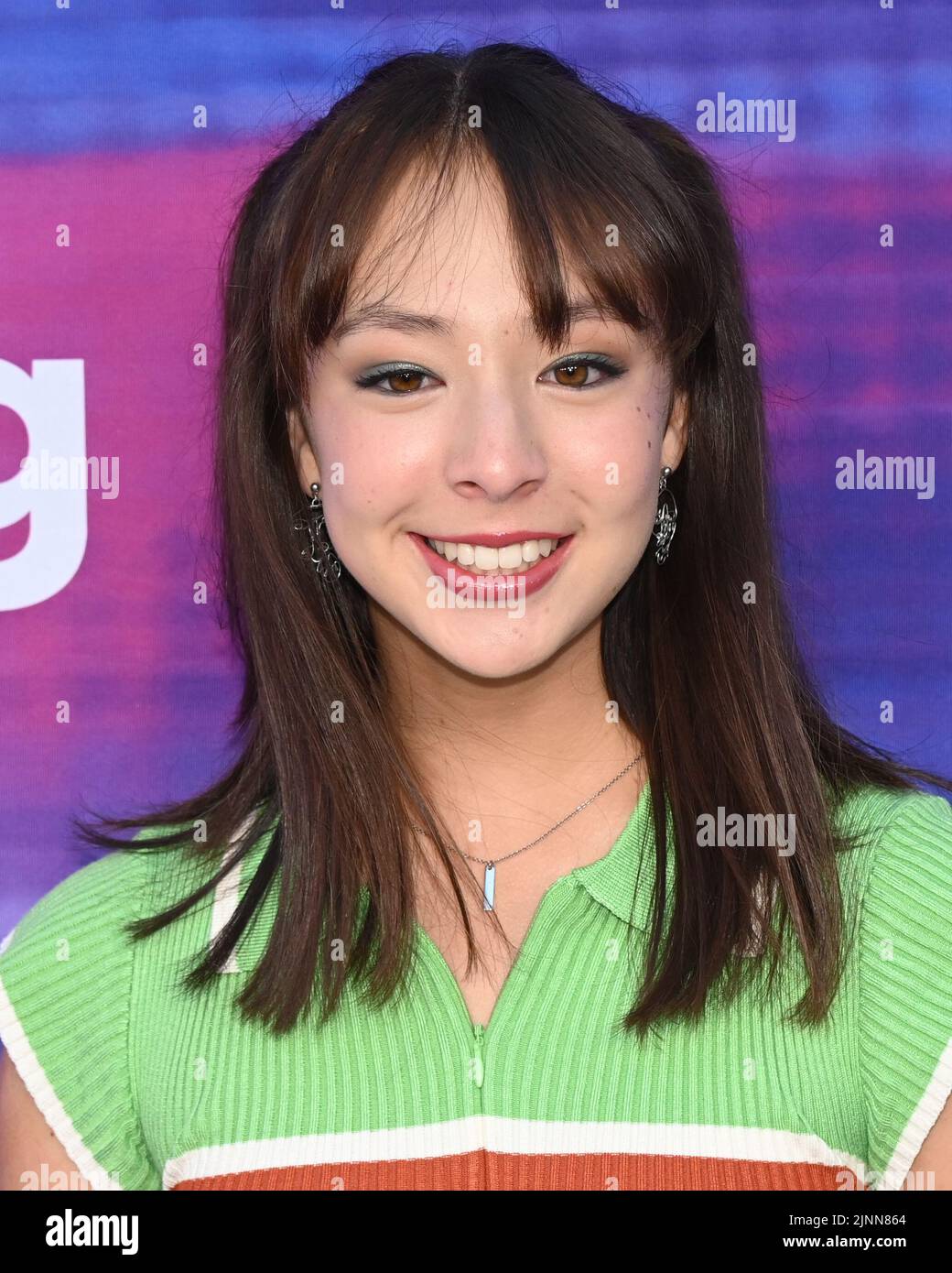 Los Angeles, California, USA. 11th Aug, 2022. Aubrey Anderson-Emmons. Variety's 2022 Power Of Young Hollywood Celebration Presented By Facebook Gaming. Credit: Billy Bennight/AdMedia/Newscom/Alamy Live News Stock Photo