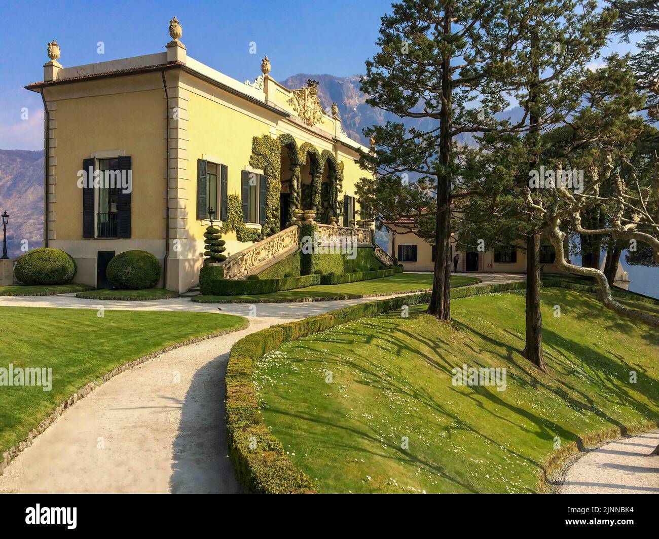 Villa del Balbianello, filming location for the movie James Bond Casino Royal, Lavedo peninsula, Lenno, Lago di Como, Lake Como, Lombardy, Italy Stock Photo