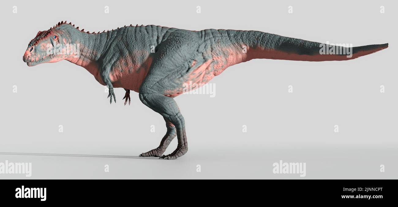 Artwork of the dinosaur Meraxes gigas Stock Photo