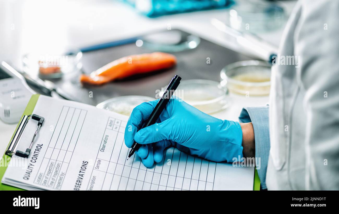 Food safety laboratory Stock Photo Alamy