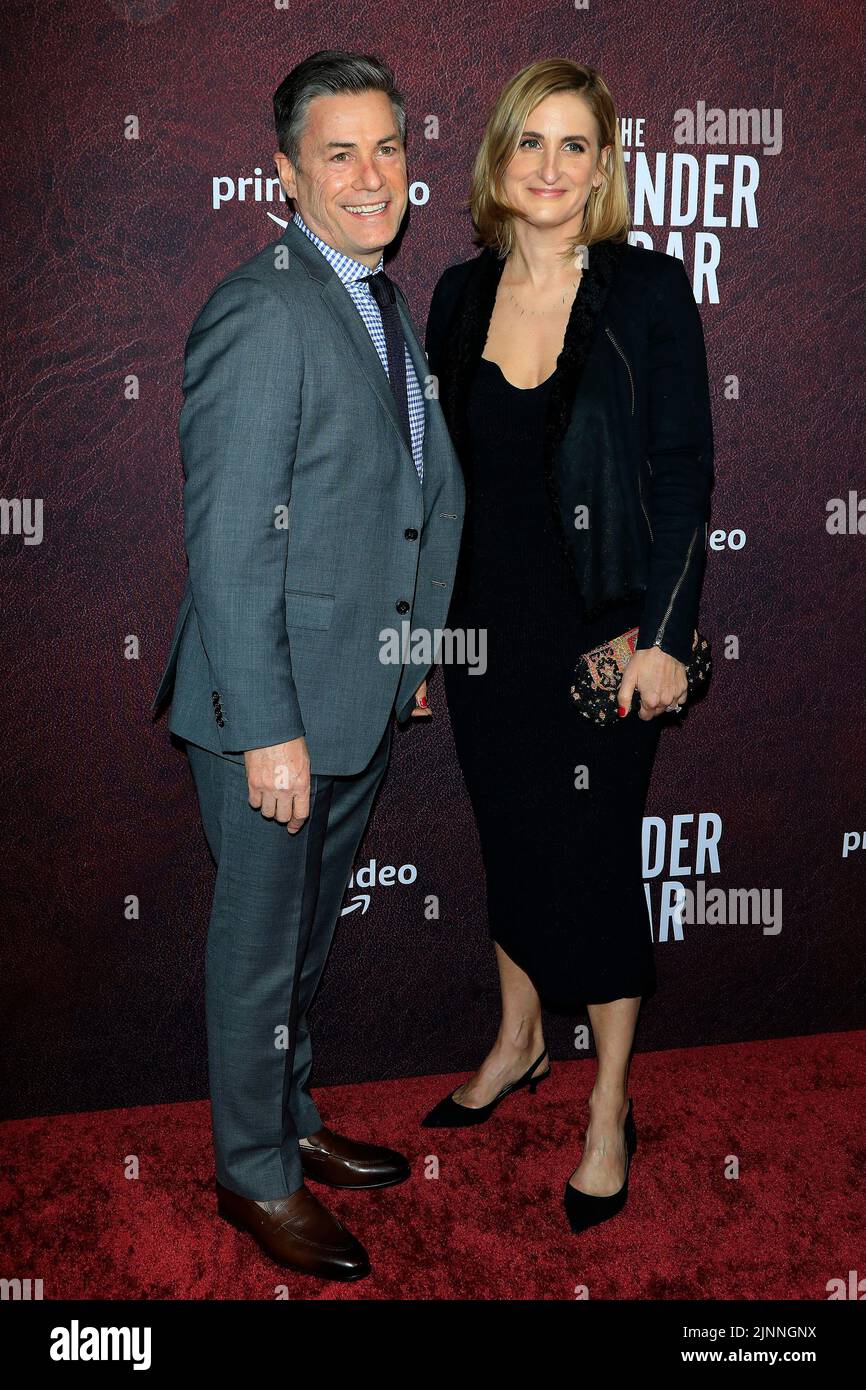December 12, 2021, Los Angeles, California, USA: LOS ANGELES - DEC 12: J R Moehringer at the LA Premiere of The Tender Bar at TCL Chinese Theatre IMAX on December 12, 2021 in Los Angeles, CA (Credit Image: © Nina Prommer/ZUMA Press Wire) Stock Photo