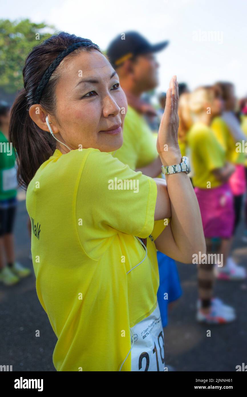 Japanese mature woman hi-res stock photography and images - Alamy