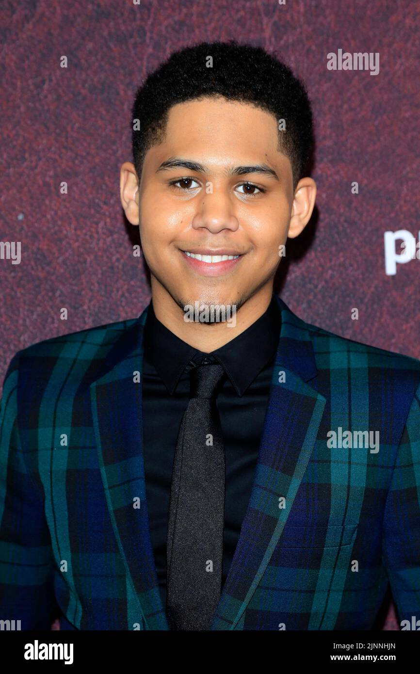 December 12, 2021, Los Angeles, California, USA: LOS ANGELES - DEC 12: Rhenzy Feliz at the LA Premiere of The Tender Bar at TCL Chinese Theatre IMAX on December 12, 2021 in Los Angeles, CA (Credit Image: © Nina Prommer/ZUMA Press Wire) Stock Photo