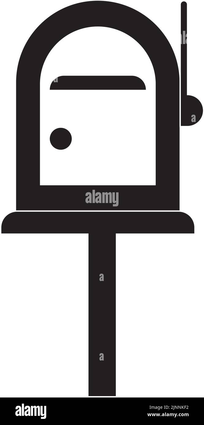 post box icon logo vector design Stock Vector Image & Art Alamy