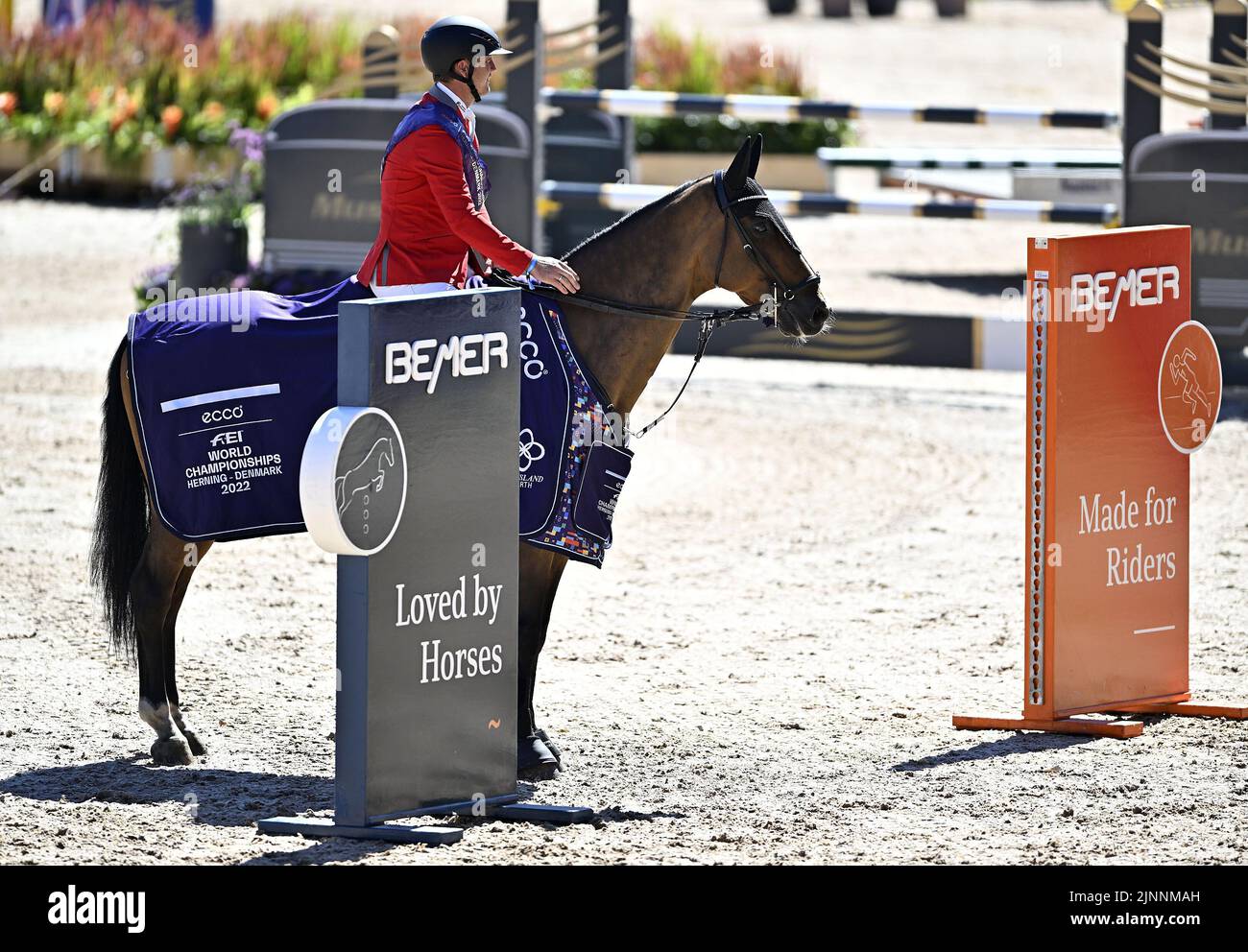 Herning, Denmark. 12th Aug, 2022. World Equestrian Games. Winner of the ...