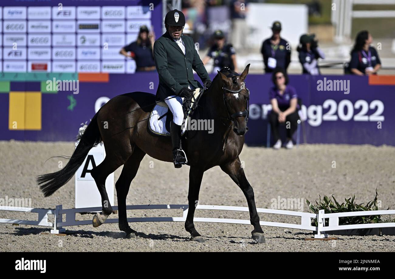 Herning, Denmark. 12th Aug, 2022. World Equestrian Games. Flamarion