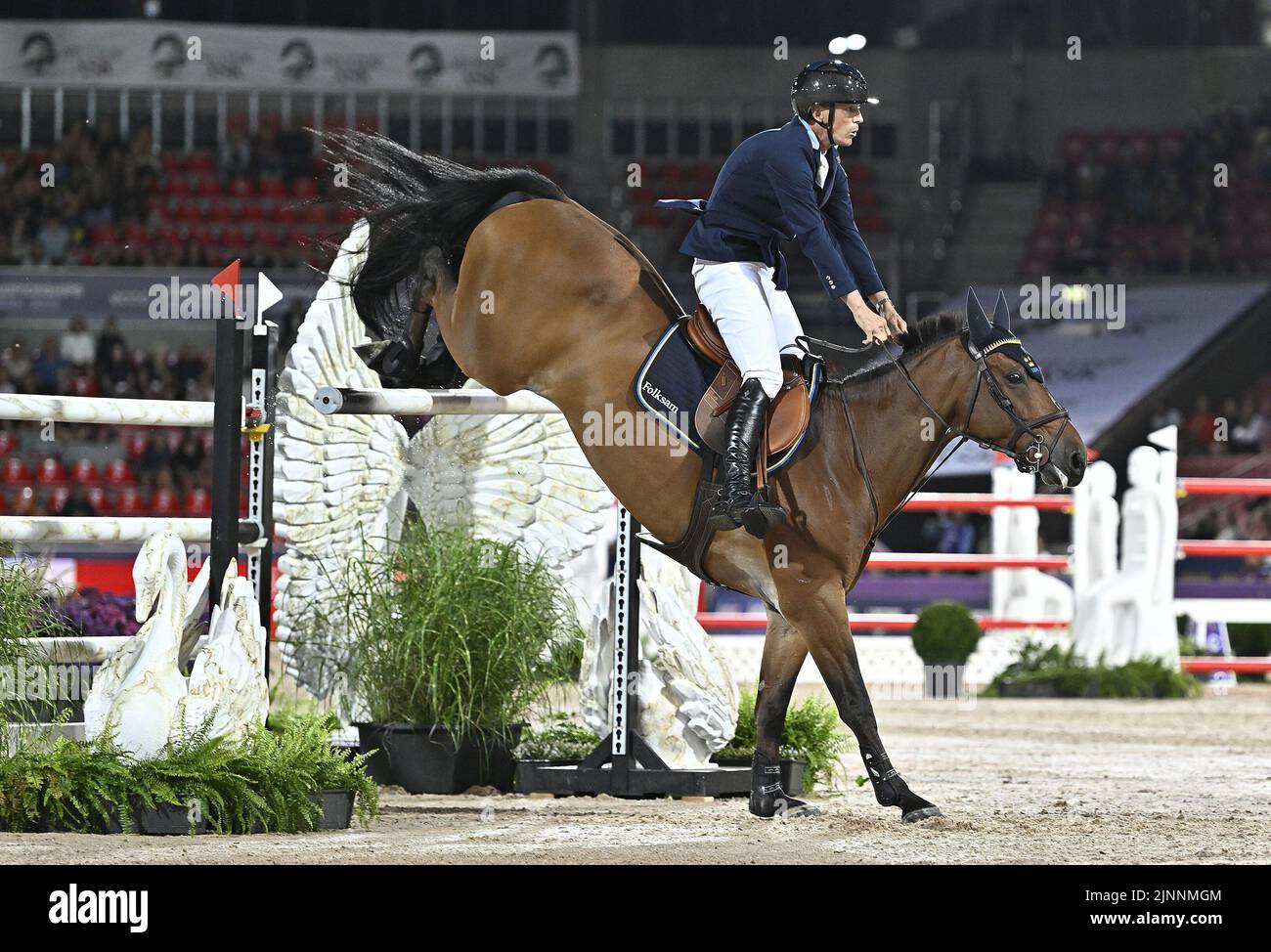 Herning, Denmark. 12th Aug, 2022. World Equestrian Games. Peder