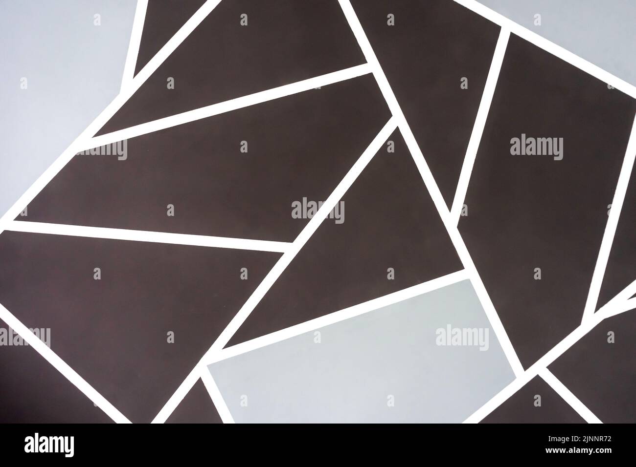 Abstract background of brown and gray geometric shapes Stock Photo - Alamy
