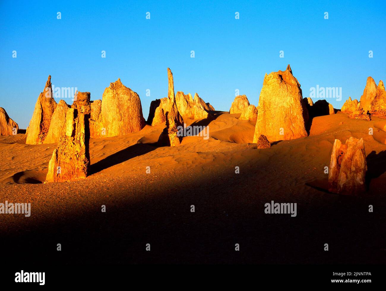 Limestone Pinnacle Formation, Nambung National Park, Cervantes, Western ...