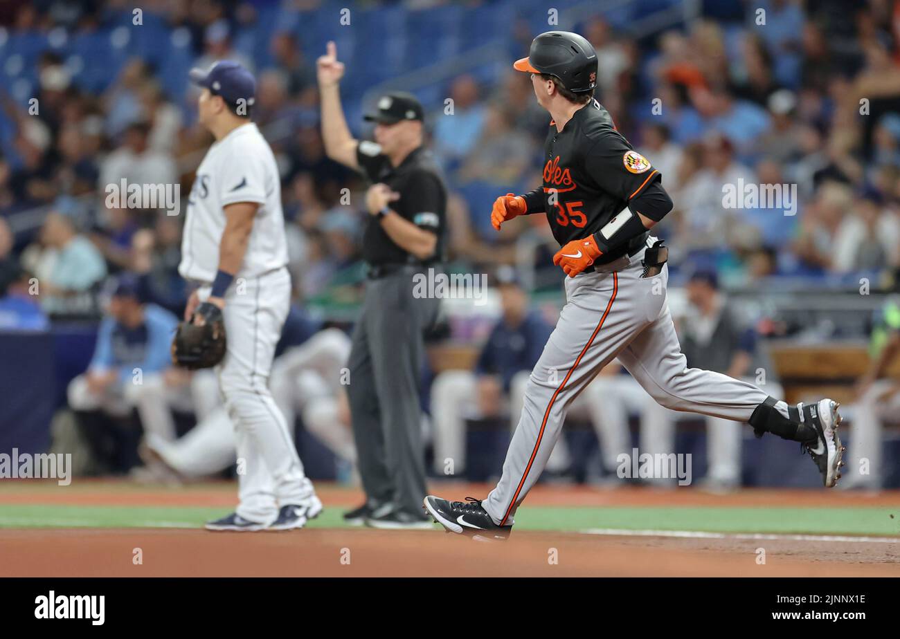 St. Petersburg, FL. USA; Baltimore Orioles catcher Adley Rutschman (35