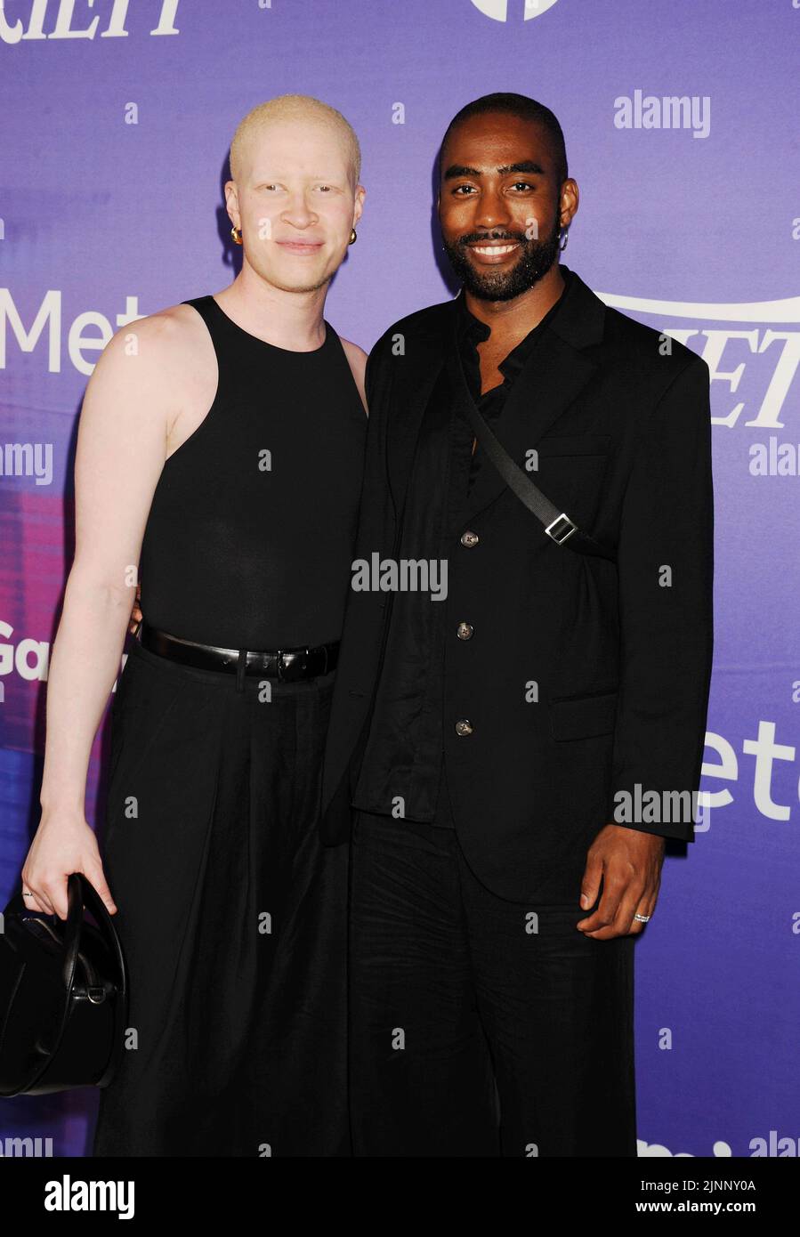 HOLLYWOOD, CA - AUGUST 11: (L-R) Shaun Ross and David Alan Madrick