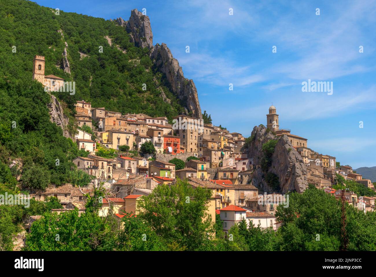 Villa Santa Maria, Chieti, Abruzzo, Italy Stock Photo