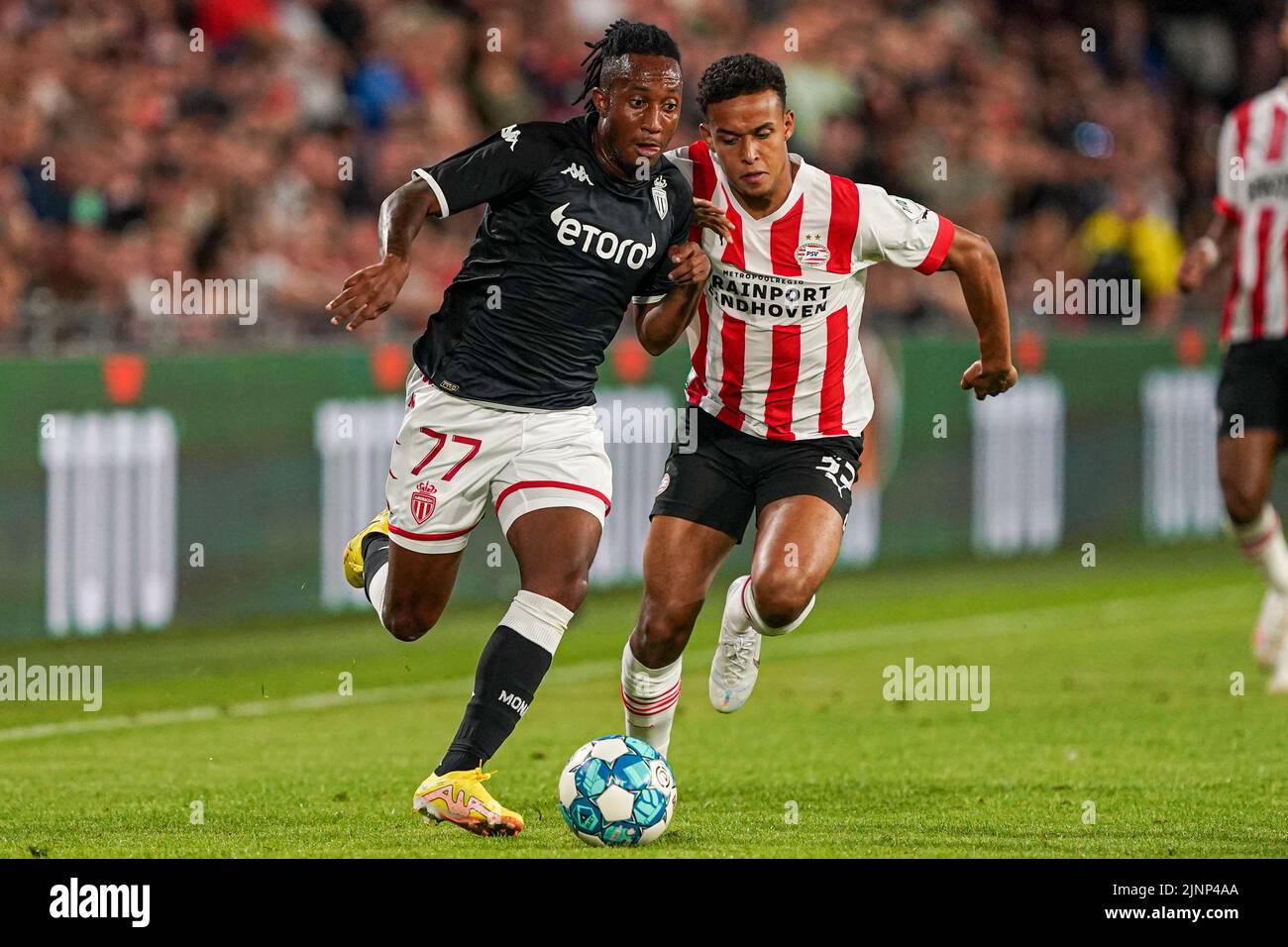 EINDHOVEN NETHERLANDS AUGUST 9 Gelson Martins Of AS Monaco Fredrik EINDHOVEN NETHERLANDS AUGUST 9 Gelson Martins Of AS Monaco Fredrik