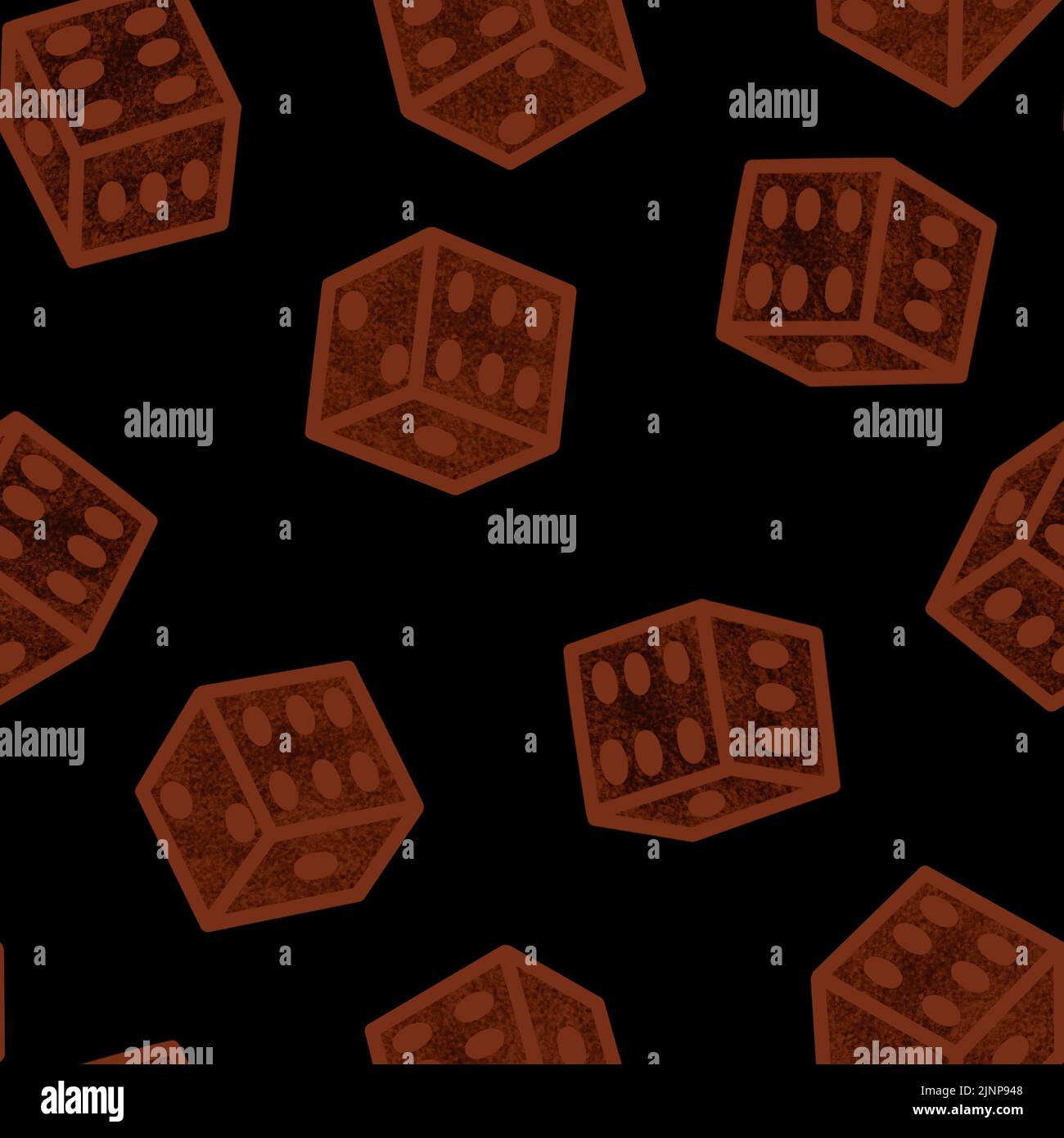 Cartoon geometric seamless game dice pattern for kids and clothes and ...