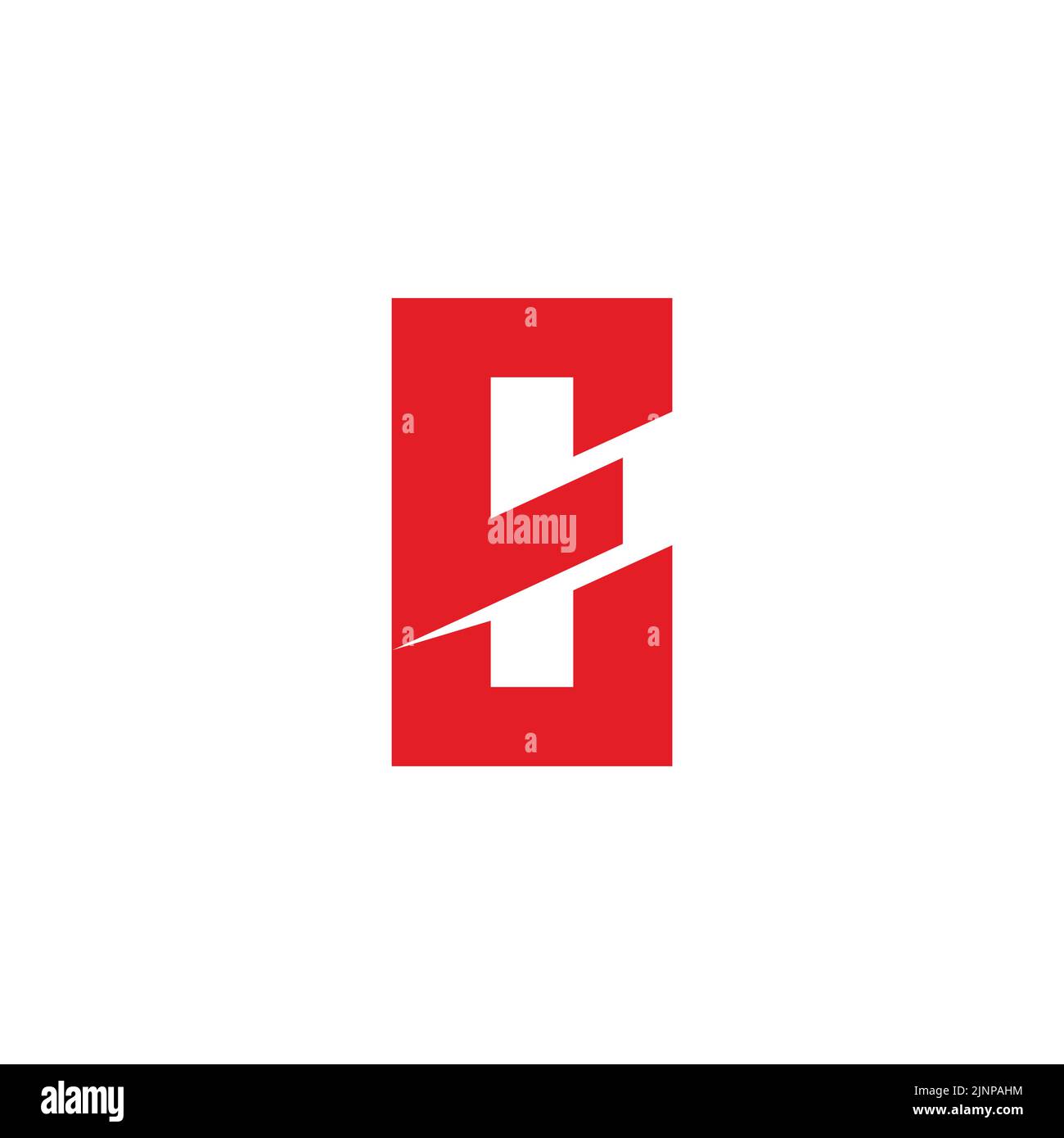 letter el abstract motion logo vector Stock Vector