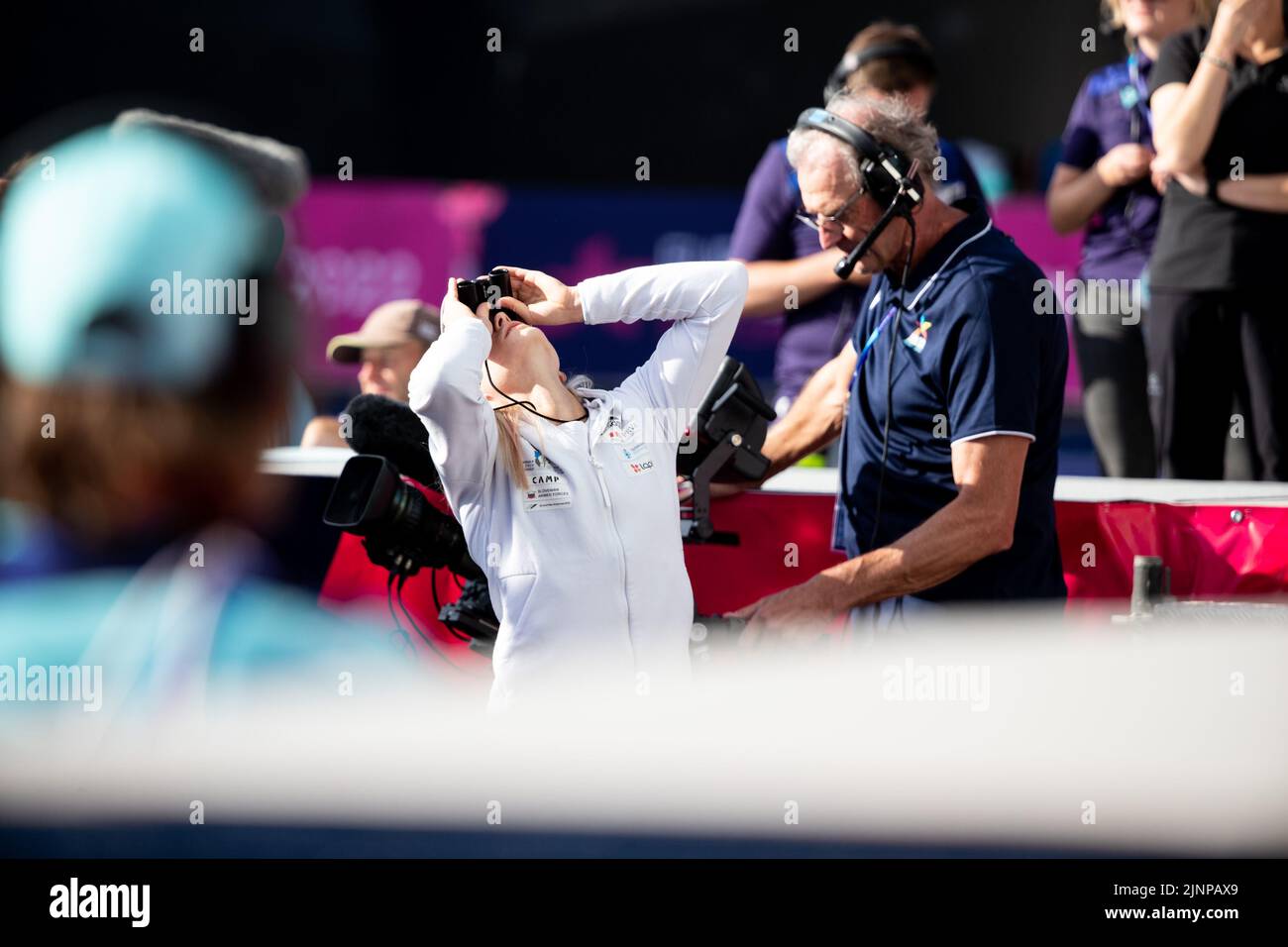 Munich, Germany. 13th Aug, 2022. Munich, Germany, August 13th 2022 Janja Garnbret (SLO