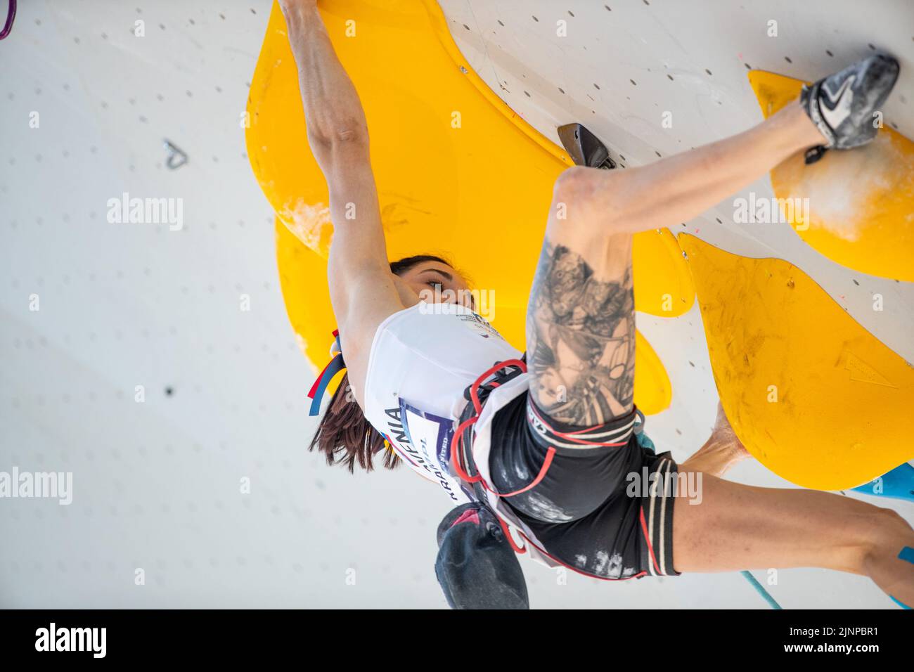 Munich, Germany. 13th Aug, 2022. Munich, Germany, August 13th 2022 Mia Krampl (SLO) in action