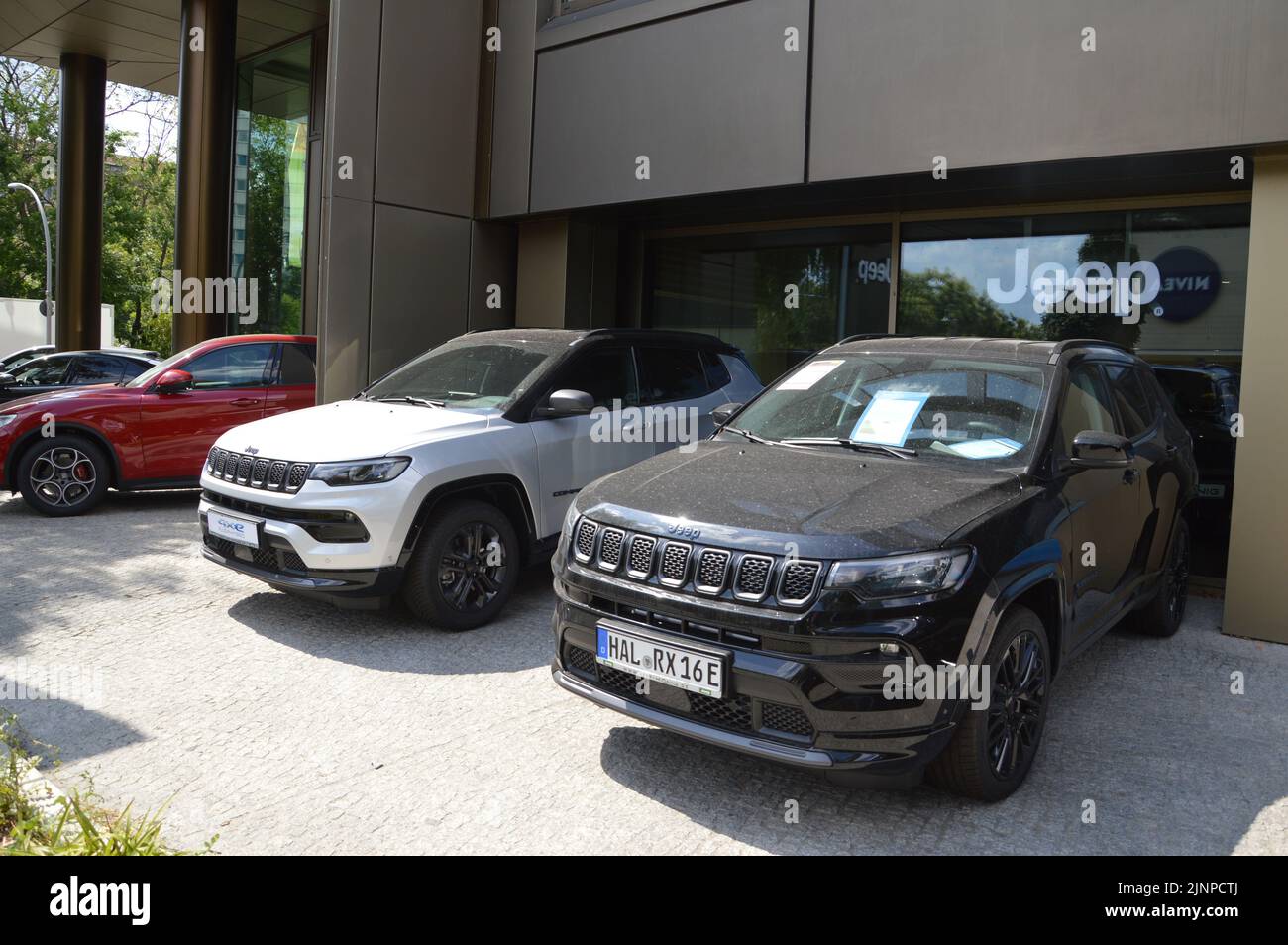 Berlin, Germany - August 2022 - Alfa Romeo Jeep Store at ...