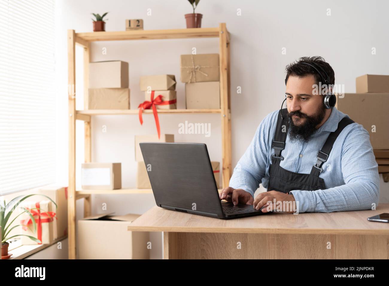 Small business aspiring entrepreneur, small and medium business freelance working in home office