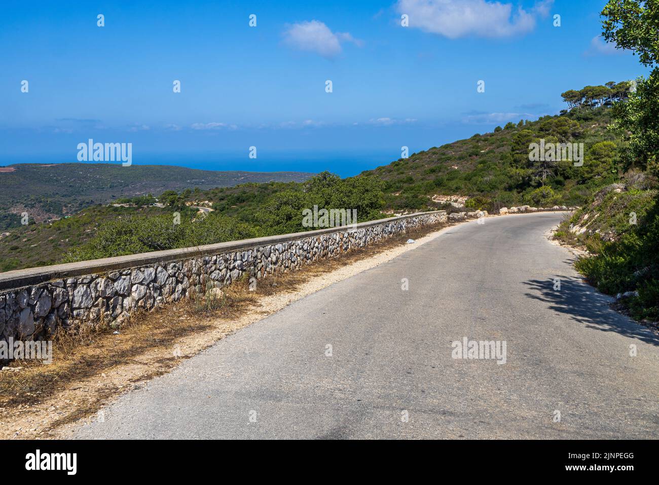 View of Mount Carmel National Park in the good weather Stock Photo Alamy