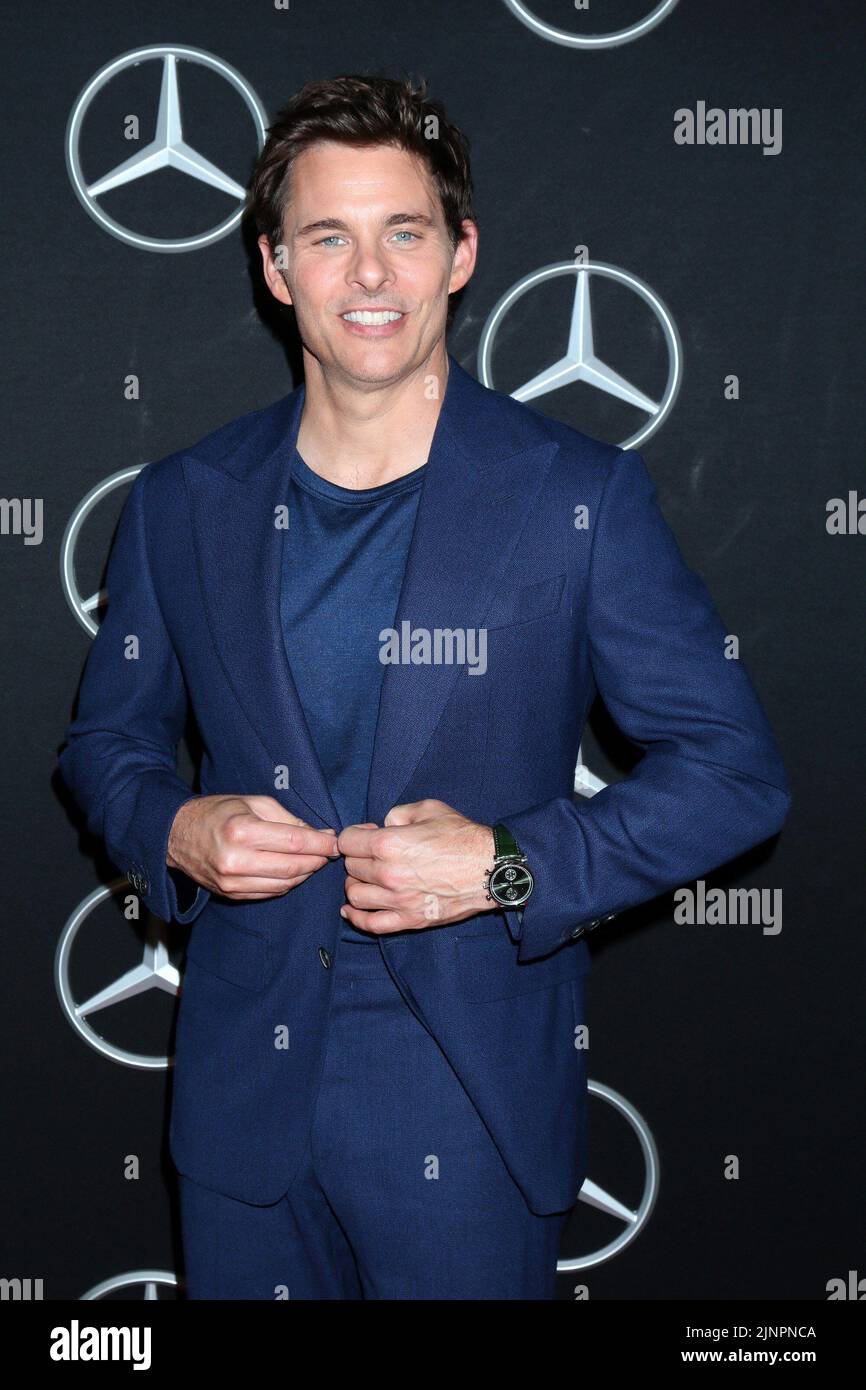 Long Beach, CA. 12th Aug, 2022. James Marsden at arrivals for Grand Opening of Mercedes-Benz Classic Center, 3860 N Lakewood Blvd, Long Beach, CA August 12, 2022. Credit: Priscilla Grant/Everett Collection/Alamy Live News Stock Photo